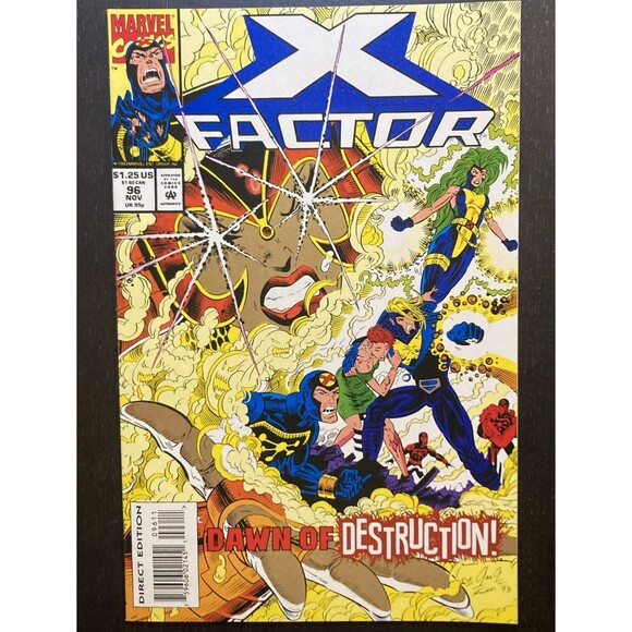 X-Factor: No. 90, 93-96, & 99. Marvel Comics (1993-94) - Picture 6 of 16